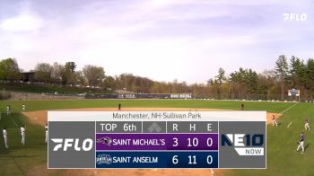 Replay: St. Michael's vs St. Anselm | Apr 29 @ 3 PM