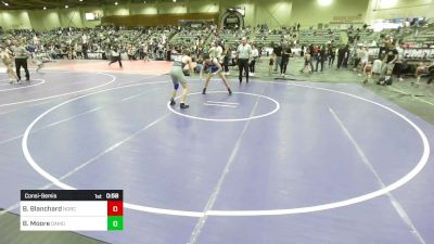 150 lbs Consolation - Brendan Blanchard, NorCal Elite vs Brody Moore, Damonte Mustangs WC