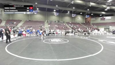 131 lbs Finals (8 Team) - Emma Parker, Colby Community College vs Olivia Sandoval, Murray State
