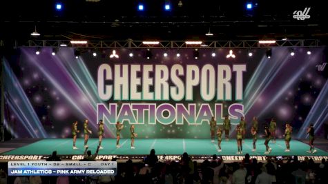 JAM Athletics - Pink Army Reloaded [2026 L1 Youth - D2 - Small - C Day 1] 2026 CHEERSPORT National All Star Cheerleading Championship