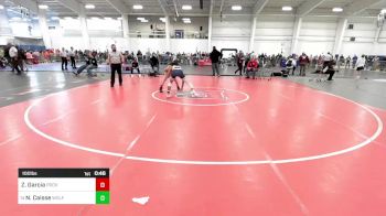 100 lbs Consi Of 8 #2 - Zamien Garcia, Providence BTS vs Noah Caisse, Wolfgang Wrestling Academy