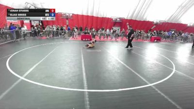 86 lbs Semifinal - Jonah Stuebs, Askren Wrestling Academy vs Elias Inniss, Maverick Training Center
