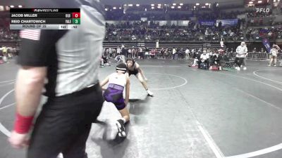 91 lbs Round Of 32 - Jacob Miller, Old Bridge vs Reid Chartowich, Yale Street