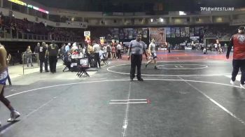 116 lbs 2nd Place - Ryan Clement, Atrisco Jaguars vs Juan Hernandez, El Paso WildCats