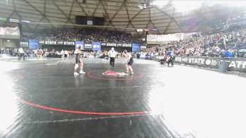 Boys 1B/2B 106 Cons. Round 3 - Lincoln Holmberg, Davenport vs Oscar Silvestre, Winlock