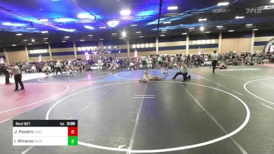 97 lbs Rr Rnd 3 - Jayce Powers, Coachella Valley WC vs Iker Almaraz, Shootbox WC