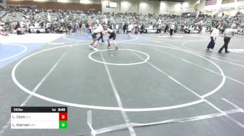 190 lbs 5th Place - Logan Clark, Elk Grove Wr Acd vs Logan Kiernan, USA Gold