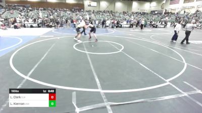 190 lbs 5th Place - Logan Clark, Elk Grove Wr Acd vs Logan Kiernan, USA Gold