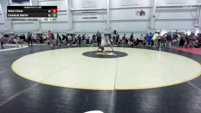 132 lbs Consi Of 16 #2 - Rian Czaja, NY vs Charlie Smith, NC