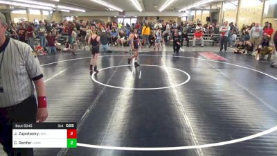 Consi Of 8 #2 - Jaxon Zapotocky, Hazle Township vs Cam Renfer, Lehman