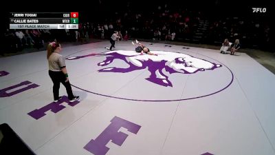 4A 235 lbs 1st Place Match - Jerri Togiai, Cedar City vs Callie Bates, Mountain Crest