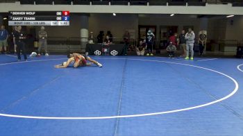 135 lbs 3rd Place Match - Denver Wolf, Cowboy Wrestling Club vs Zakey Tsarni, Capital Wrestling Club