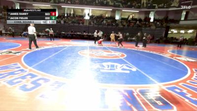 157-1A Cons. Round 2 - James Ramey, Rabun County vs JACOB FIELDS, Commerce Hs