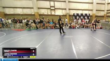 125 lbs Round 1 (10 Team) - Bailey Chafin, Oregon vs Aspen Rhodes, New Mexico