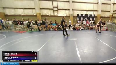 125 lbs Round 1 (10 Team) - Bailey Chafin, Oregon vs Aspen Rhodes, New Mexico