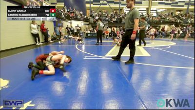 55 lbs Round Of 16 - Elijah Garcia, Standfast vs Easton Klinglesmith, Perry Wrestling Academy