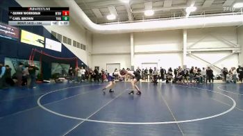 144 lbs Cons. Round 6 - Cael Brown, Tooele vs Quinn Workman, Mountain View