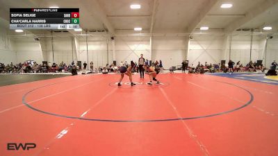 138 lbs Rr Rnd 1 - Sofia Selige, Sand Springs JH Girls vs Cha'Carla Harris, Choctaw Girls A