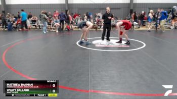 145 lbs Round 2 - Wyatt Ballard, Unattached vs Matthew Dahman, Thurston County Wrestling Club