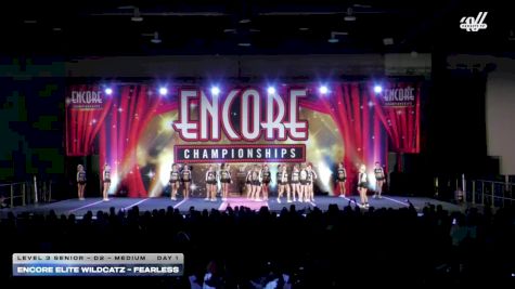 Encore Elite Wildcatz - Fearless [2025 L3 Senior - D2 - Medium DAY 1] 2025 Encore Philly Showdown