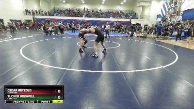 157 lbs Champ. Round 1 - Cedar Betzold, Lewiston vs Tucker Bridwell, Lake City