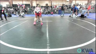 95 lbs Rr Rnd 3 - Devyn Vincent, Shelton Wrestling Academy vs Hattie Foust, Shelton Wrestling Academy