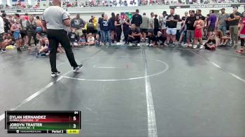 84 lbs Quarterfinals (8 Team) - Dylan Hernandez, Florida Scorpions vs Jordyn Traster, Cocoa Beach WC