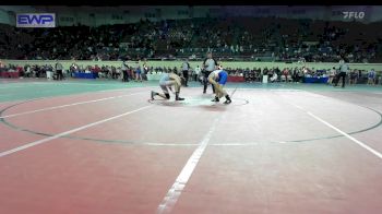 143 lbs Round Of 32 - Logan Begley, Chandler Junior High vs Trevor Engles, Blanchard High School