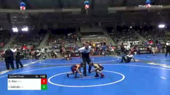 49 lbs Quarterfinal - Damian Diaz, No Nonsense vs Isaias Galindo, Lions Wrestling Academy