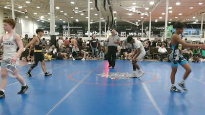 134 lbs Rr Rnd 2 - Mike James, Kraken Blue - HSC vs Dion Mesanko-Coleman, Triumph Maize - HSC