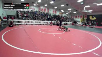 105 lbs Champ. Round 2 - Katara Ortiz, Monte Vista vs Xitlali Hurd, Riverside Poly