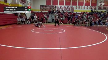 190 lbs Semifinal - Aidan Schrock, Clear Creek-Amana vs Josh Ringler, Grinnell