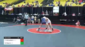 152 lbs Semifinal - Thor Michaelson, Unattached 63 vs Antonio Segura, Unattached 8