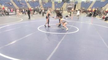 101 lbs Consi Of 4 - Victory Hartley, Pikes Peak Warriors vs Vanessa Sena, Columbine Girls Wrestling
