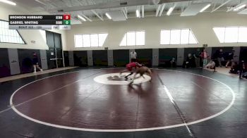 120 lbs Cons. Round 3 - Bronson Hubbard, Kemmerer vs Gabriel Whiting, Rocky Mountain