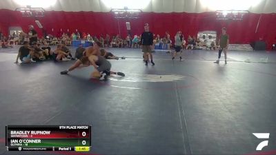 132 lbs Placement Matches (16 Team) - Bradley Rupnow, Watertown vs Ian O`Conner, Olympia