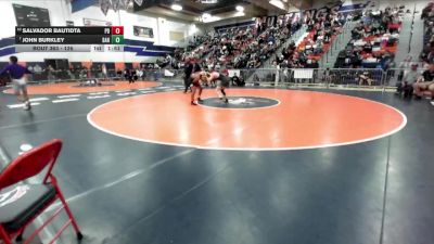 126 lbs Champ. Round 3 - John Burkley, Santiago (Corona) vs Salvador Bautidta, Palm Desert