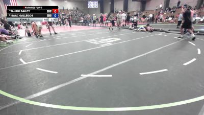 113 lbs Final - Tahrik Bailey, South Effingham Mustang Wrestling Club vs Isaac Gallegos, Sonoraville High School Wrestling
