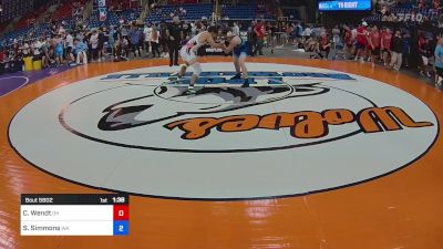 175 lbs Rnd Of 128 - Charlie Wendt, OH vs Stryker Simmons, WA