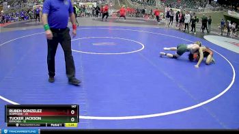 147 lbs Semis & 1st Wrestleback (8 Team) - Ruben Gonzelez, Scappoose vs Tucker Jackson, Estacada