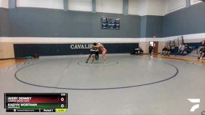 235 lbs Round 3 - Kaidyn Wortham, Huntsville vs Avery Denney, Conroe Grand Oaks