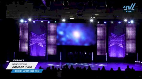 DanceWorks - Junior Pom [2025 Junior Coed - Pom Day 2] 2025 JAMfest Dance Super Nationals