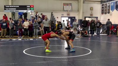 118 lbs Cons. Semi - Ali Hamideh, St. Francis vs Dan Montalvan, Chaminade