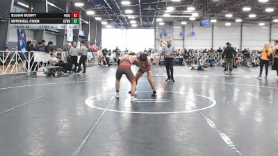 130 lbs Round 4 (2:15pm Saturday) - Mitchell Chen, CTWHALE vs Elijah Bushy, PA USA