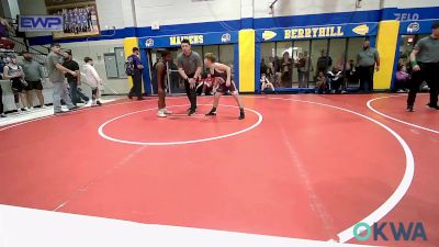 110 lbs Consi Of 4 - Isaiah Nash, Tulsa North Mabee Stampede vs Travis Dupire, Eufaula Ironheads Wrestling Club