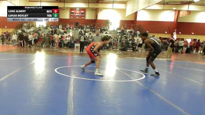 132 lbs Round Of 16 - Luke Albert, Mayo Quanchi vs Lukas Boxley, Ponaganset