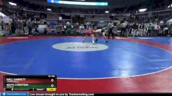 7 lbs Quarterfinal - Keith Christein, Hoover vs Will Garrett, Thompson HS