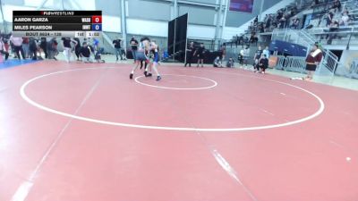 138 lbs Champ. Round 2 - Aaron Garza, Washington vs Miles Pearson, Inland Northwest Wrestling Training Center