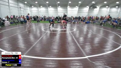 190 lbs Sierra Ripka, Pennsylvania Blue vs Jaida Hawkins, Kansas