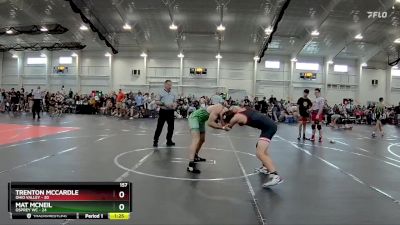 157 lbs Round 3 (6 Team) - Mat McNeil, Osprey WC vs Trenton McCardle, Ohio Valley